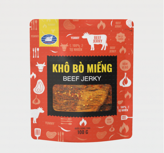 KHÔ BÒ MIẾNG 100GR